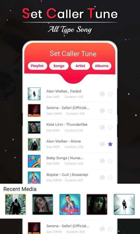 Tunes - Set Caller Tune screenshot 6