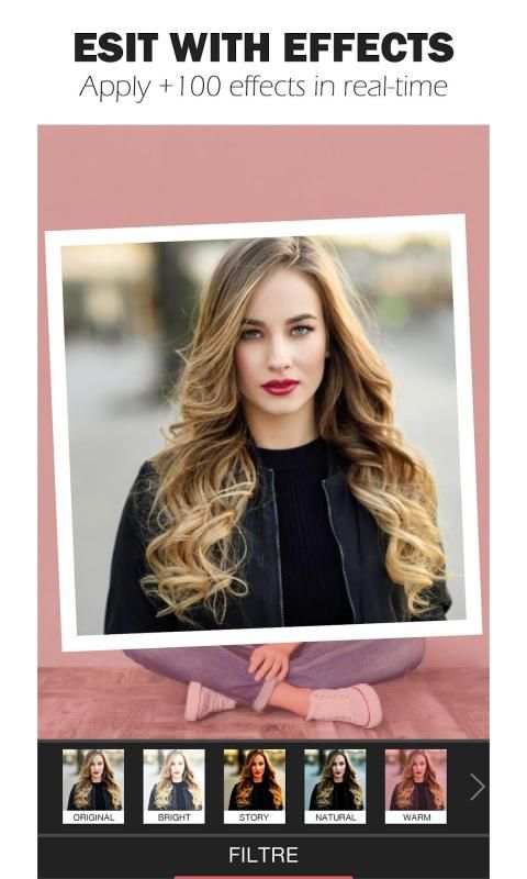 Photo Editor : PicsArt Selfie Camera स्क्रीनशॉट 2