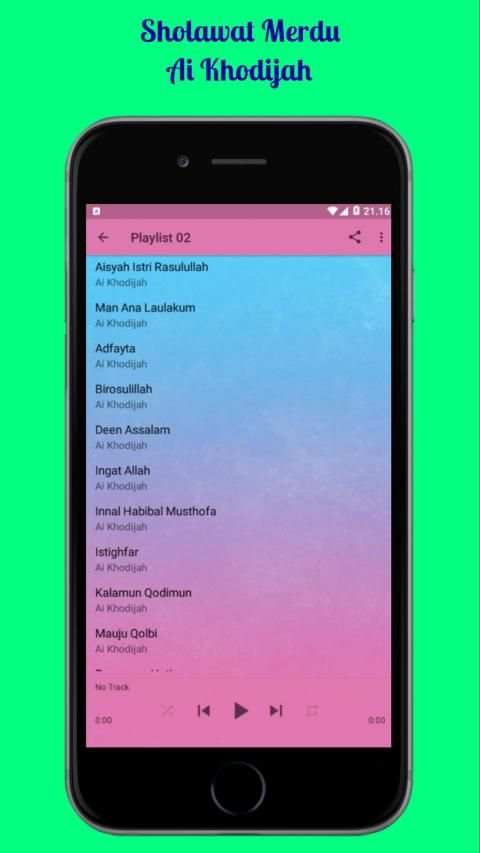Lagu Sholawat Aisyah Istri Rasulullah screenshot 3