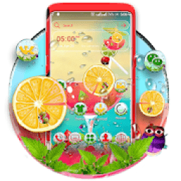 Summer Cocktail Ice Launcher Theme आइकन