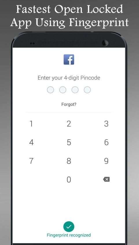 Fingerprint App Lock Real स्क्रीनशॉट 9