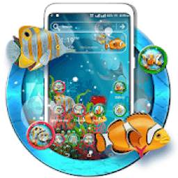 Under Water Life Launcher Theme
