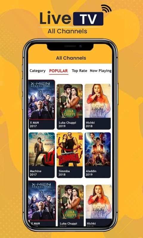 Live TV all channels FreeOnline Guide स्क्रीनशॉट 5