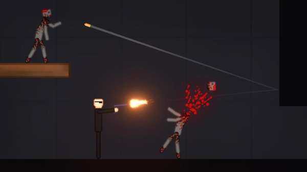 People Stickman Playground : Shoot Ragdoll Zombie screenshot 1