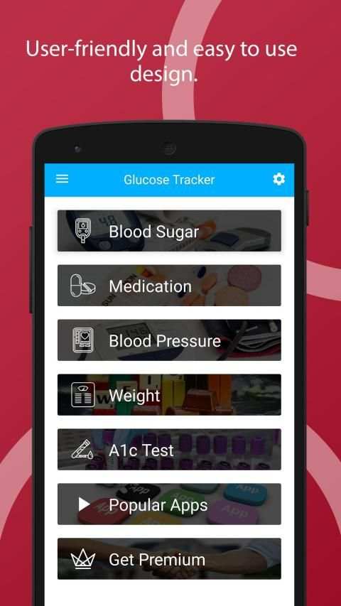 Blood Glucose Tracker (Diabetes Tracker) स्क्रीनशॉट 1