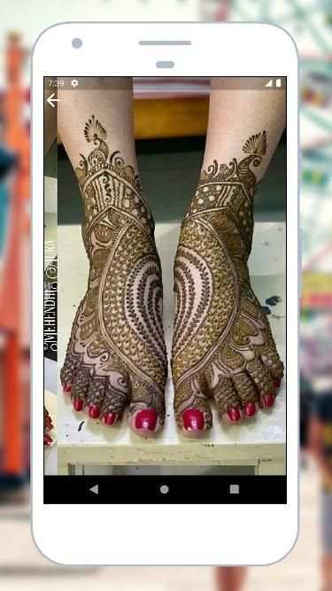 Foot Mehndi Design 2020 offline screenshot 1