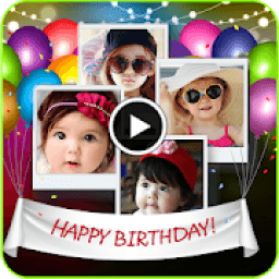 ikon Birthday Wishes – Photo Video Maker with Music