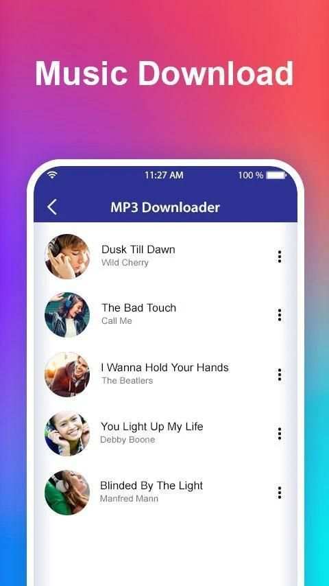 Mp3 Music Downloader & Music Player screenshot 2
