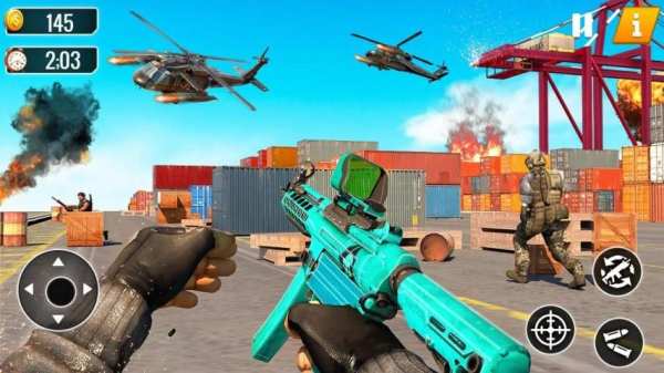 FPS Gun Strike Counter Terrorist Critical Ops Game स्क्रीनशॉट 8