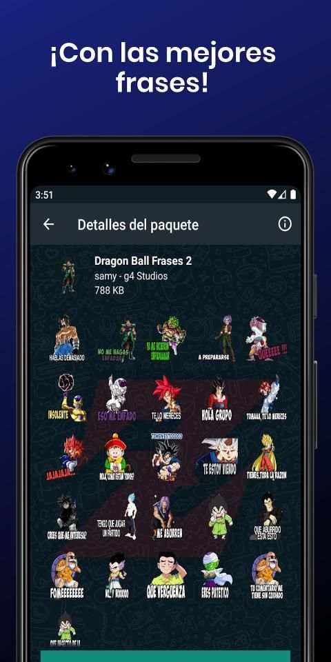 Stickers de Dragon Ball para WhatsApp screenshot 6