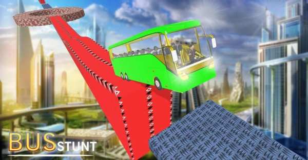 Impossible Bus Stunt Driving: Tricky Drive स्क्रीनशॉट 4