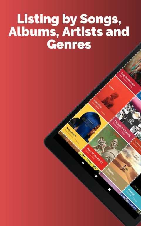 ब्यूसाउंड म्यूजिक प्लेयर स्क्रीनशॉट 10