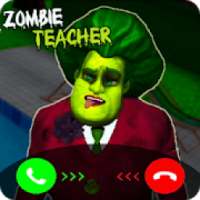 Scary Zombie Teacher Fake Call 2020 logo