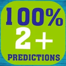 100% 2+ PREDICTIONS आइकन