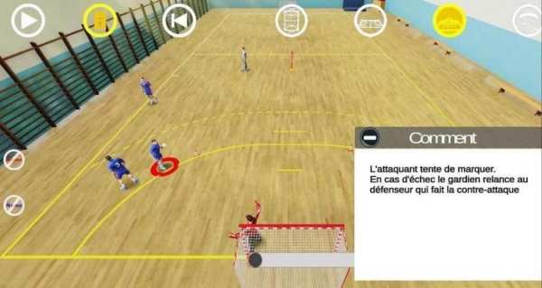 Handball 3D Tactic screenshot 7
