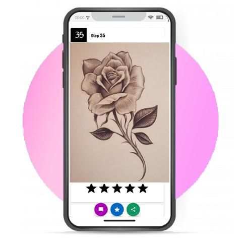 Flower Drawing screenshot 6