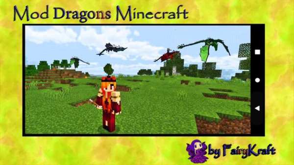 Dragon * mod Minecraft screenshot 1