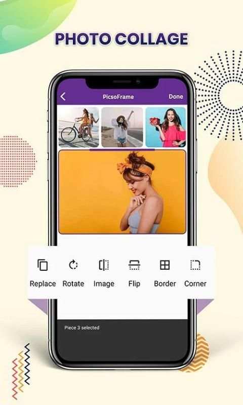 Picsoframe : Photo frame, editor, collage maker स्क्रीनशॉट 2