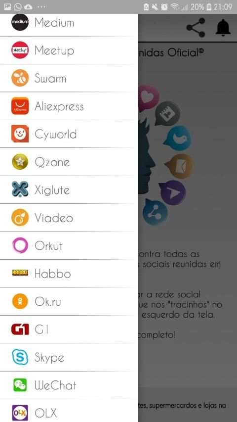 Todas Redes Sociais - Tudo em um screenshot 6