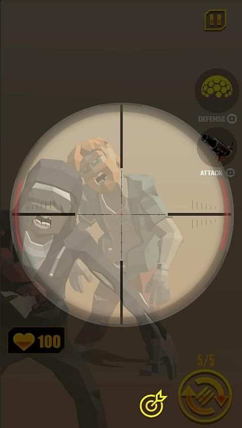 zombie shooter: shooting games screenshot 1