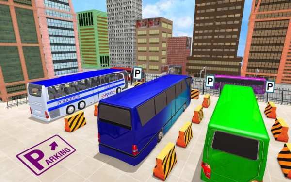 Coach Bus Parking Simulator Game screenshot 9