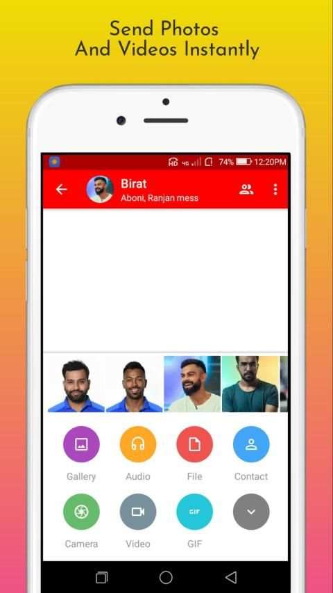 Chat India - Fast Video Call, Voice Call Messenger स्क्रीनशॉट 3