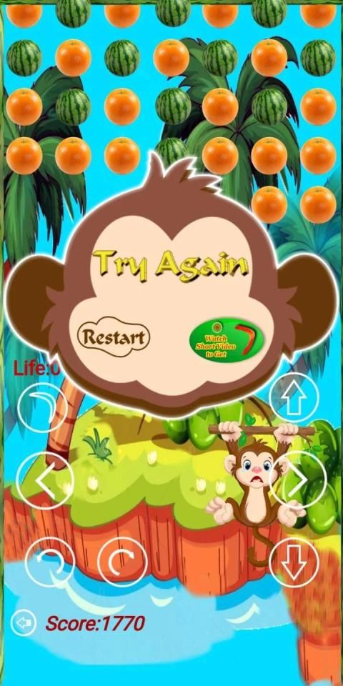 Monkey Master Jungle Run Adventures Collect Fruits screenshot 2