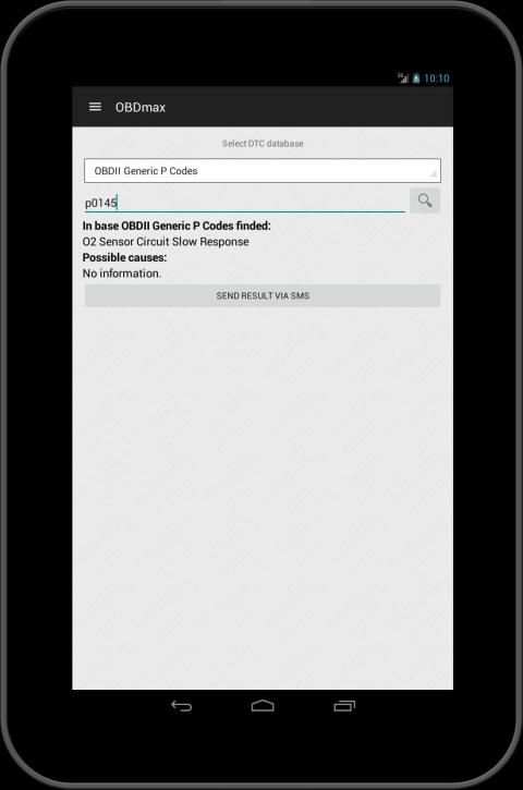 OBD2 scanner & fault codes description: OBDmax स्क्रीनशॉट 2