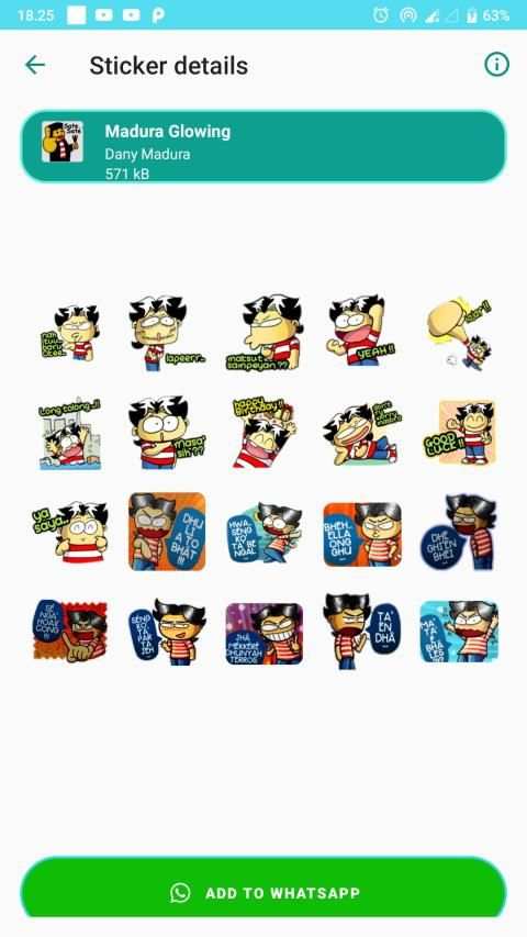 Sticker Wa Madura 2020 screenshot 4
