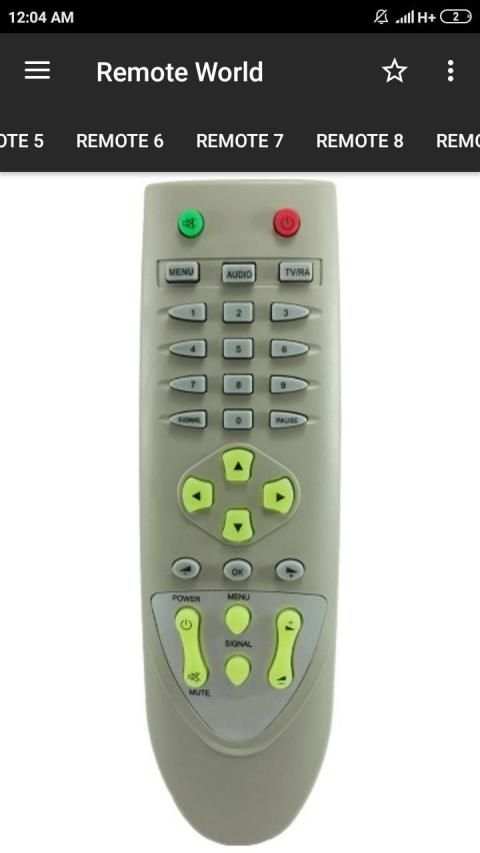 DD Free Dish Remote Control (36 in 1) screenshot 7