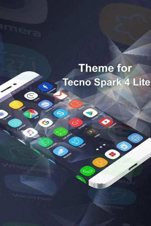 launcher Theme For Tecno Spark 4 lite screenshot 5