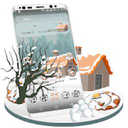 Winter House Launcher Theme