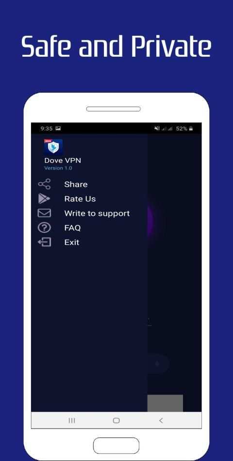 Dove VPN - Free VPN Proxy screenshot 1