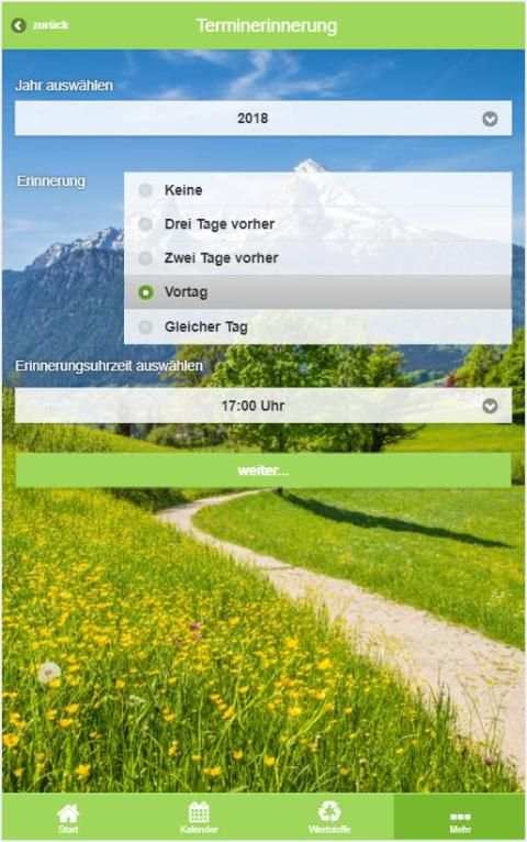 Berchtesgadener Land Abfall-App screenshot 1