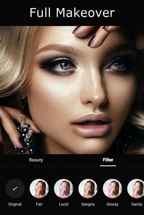 Makeup Camera Plus- Beauty Photo Editor स्क्रीनशॉट 1