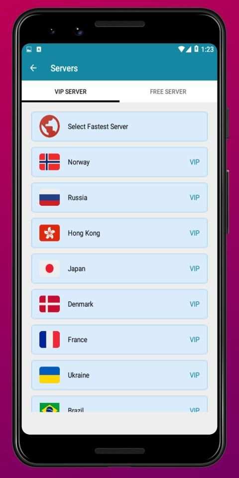 Fast Secure VPN Pro : Free Unlimited Proxy स्क्रीनशॉट 2
