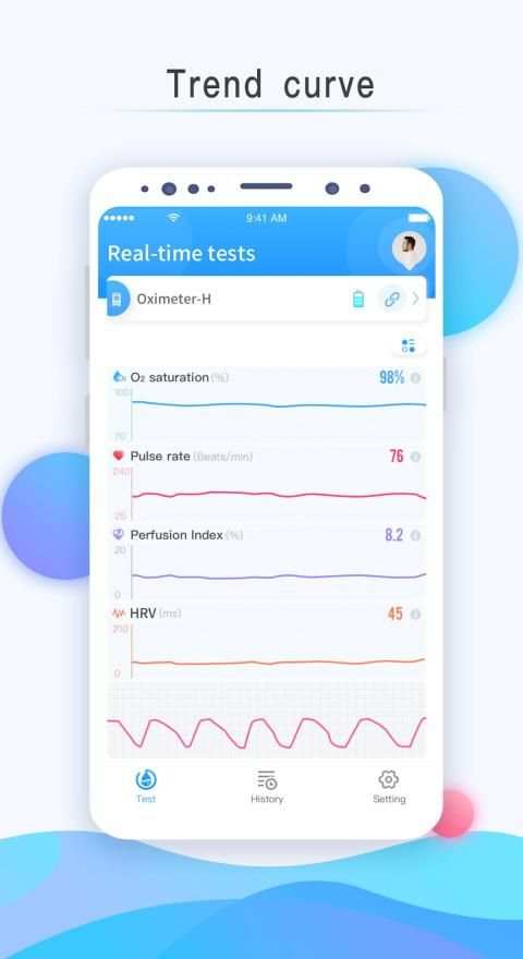 Oximeter-H स्क्रीनशॉट 2