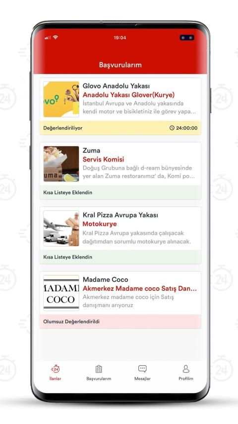 24 Saatte İş screenshot 1