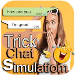 trick chat app simulation, true icon
