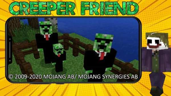Creeper Friend Mod स्क्रीनशॉट 3