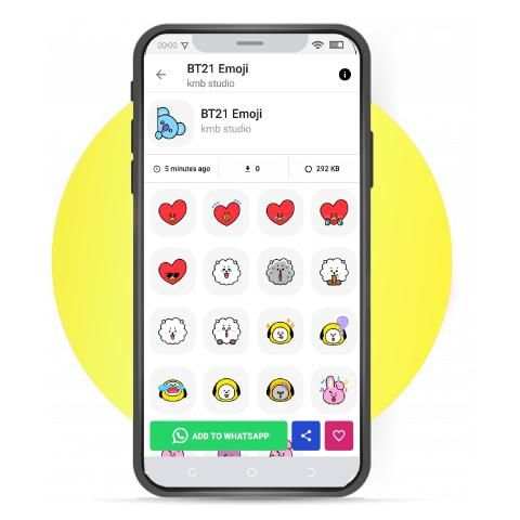BT21 Sticker for WhatsApp screenshot 3