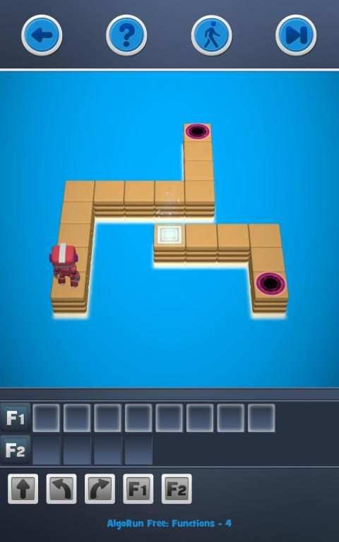 AlgoRun Free : Coding game screenshot 1