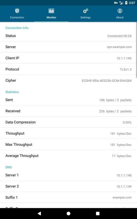 SonicWall Mobile Connect screenshot 2