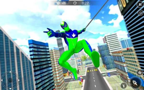 Spider Ropehero Crime City: Spider Crime Simulator स्क्रीनशॉट 8