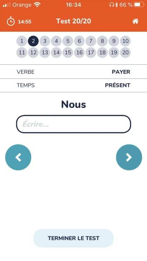 Club Parachute - Conjugaison screenshot 1
