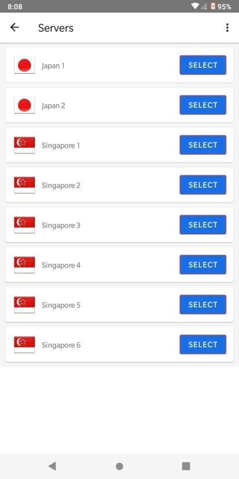 Raksss VPN screenshot 2