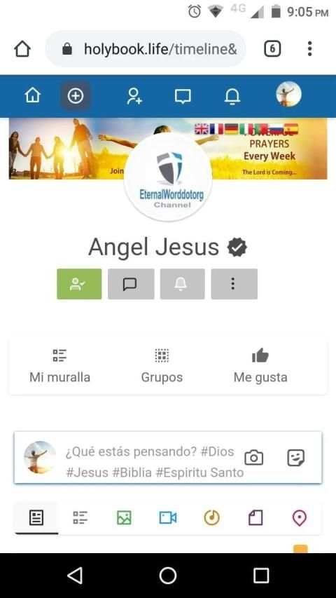 HolyBook life Red Social Cristiana screenshot 5