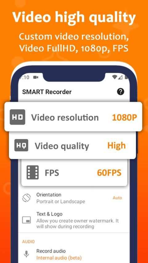 SMART Screen Recorder & Video Recorder स्क्रीनशॉट 8
