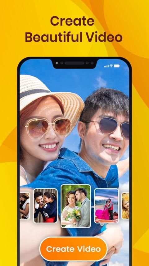 Video maker for Biugo - Hot Buigo video maker स्क्रीनशॉट 1