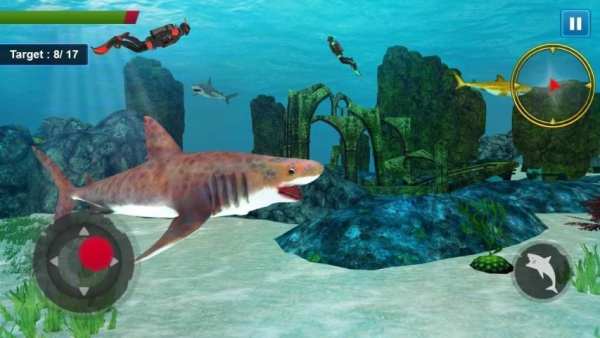 Shark Simulator 2018 स्क्रीनशॉट 3